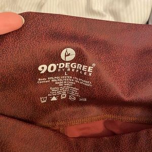 90 Degree Leggings Faux Leather